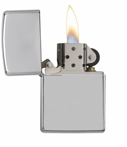 Zippo High Polish Chrome - Kveikjari