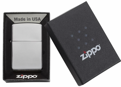 Zippo High Polish Chrome - Kveikjari