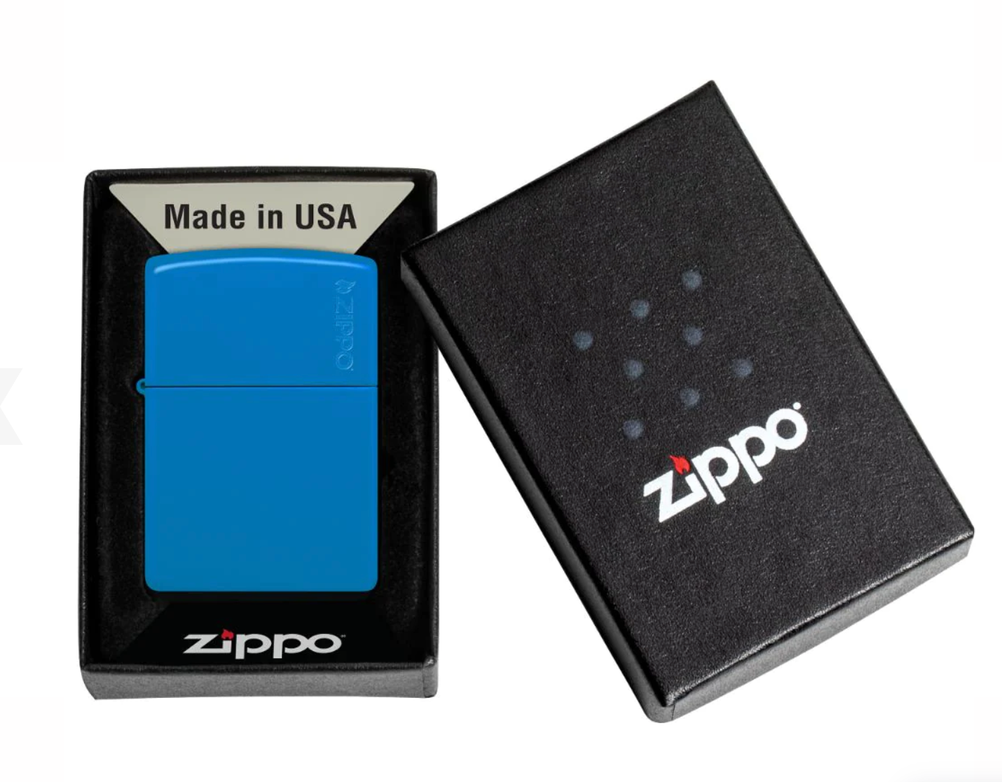 Zippo Regular Sky Blue Matte - Kveikjari