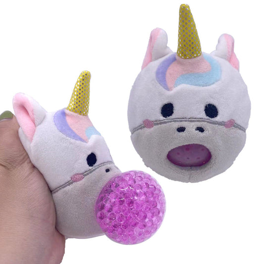 Queasy Squeezies Adoracorns Unicorn Plush - kreistibolti