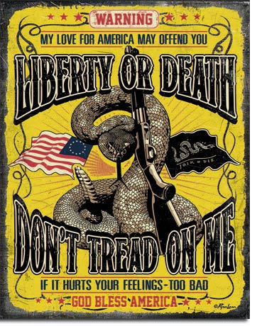 Dont Tread on Me - Warning - 2234