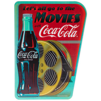Coca cola Movie 3D skilti úr við