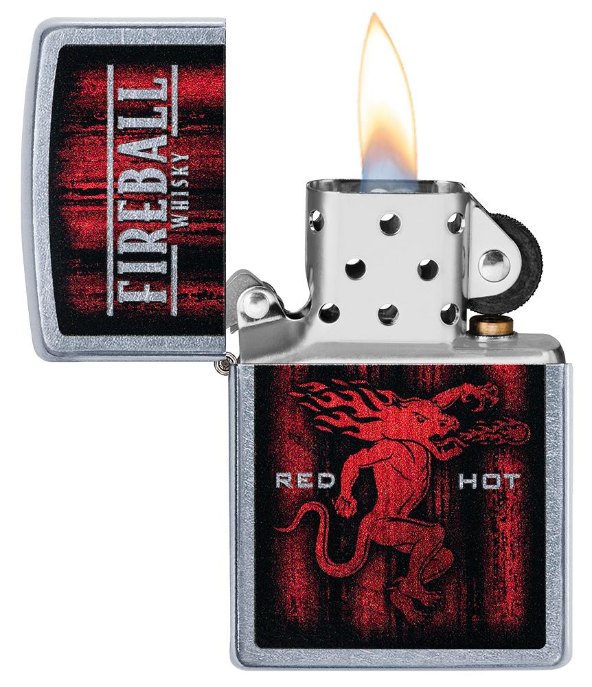 Zippo Fireball - Kveikjara gjafapakkning