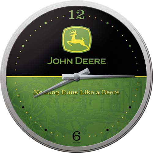 Klukka - John Deere Logo – Black and Green