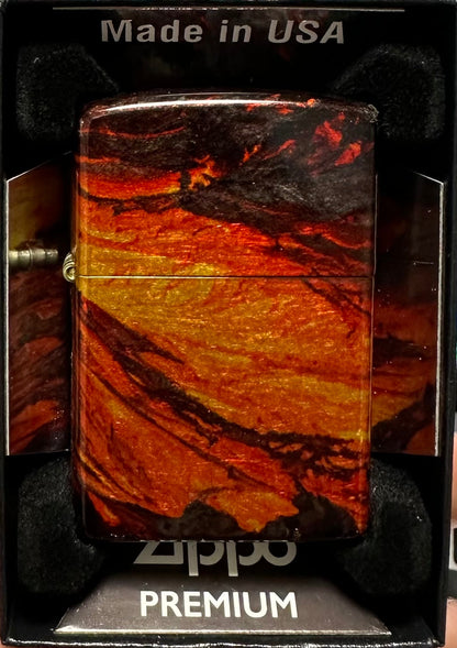 Zippo Lava flow design - Kveikjari